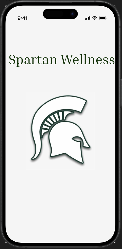 Spartan Wellness App screen